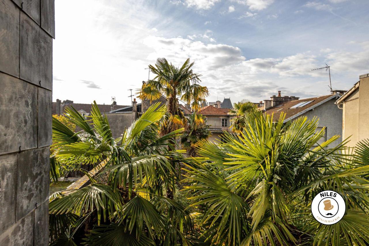 L'Haussmann, Rare, Appartement Vue Chateau Et Palmiers โป ภายนอก รูปภาพ